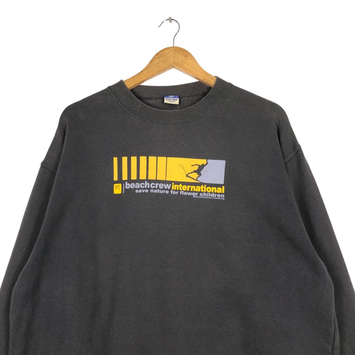 Japanese Brand × Vintage Beach Crew International Team Rescue Sweatshirt Large #A1 Size US L / EU 52-54 / 3 - 2 Thumbnail