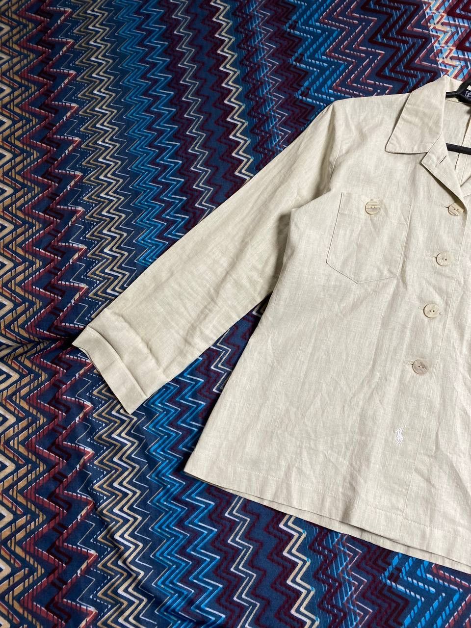 Polo Ralph Lauren × Vintage Vintage 90s Polo Ralph Lauren Blazer Women Size L / US 10 / IT 46 - 17 Thumbnail