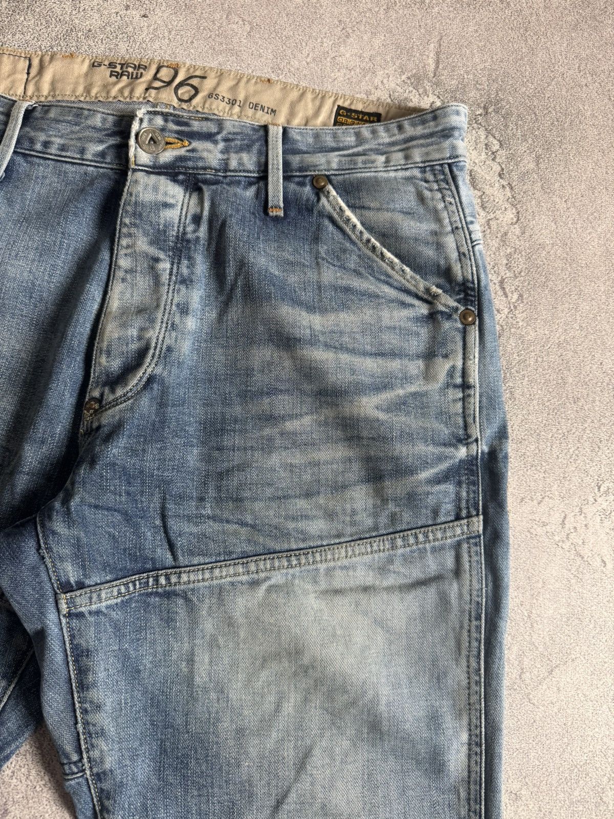 G-Star G star raw 36/36 elwood heritage embro baggy pants jeans y2k Size US 36 / EU 52 - 10 Thumbnail