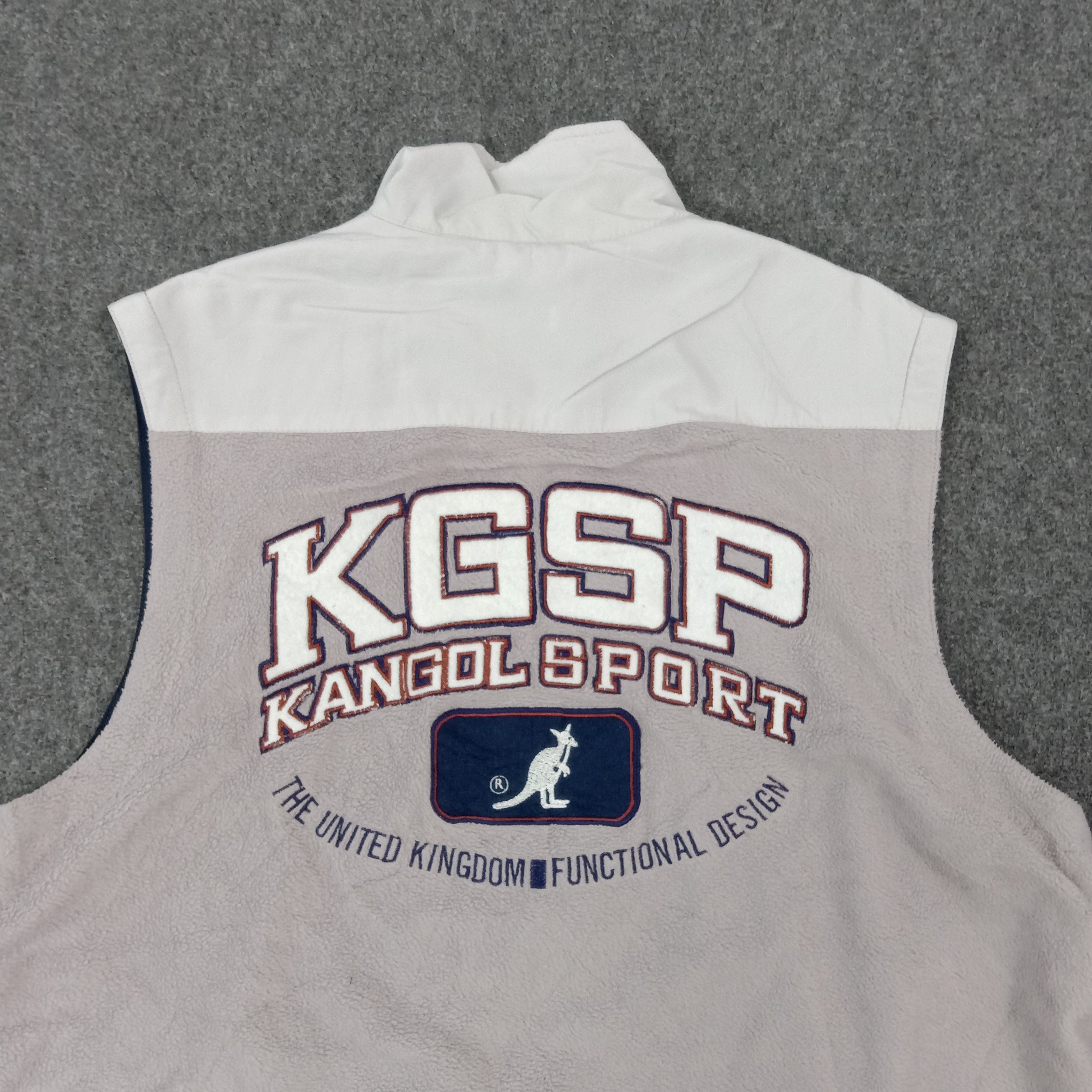 Kangol KGSP Kangol Sports Reversible Fleece Jacket C267N9 Size US M / EU 48-50 / 2 - 2 Thumbnail