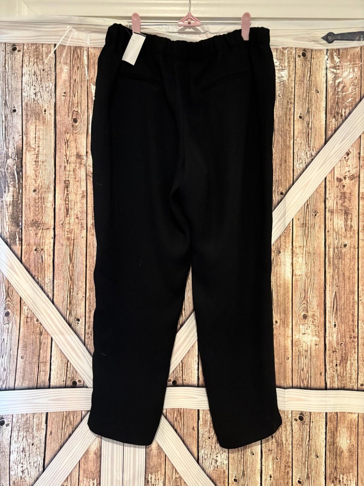 J.Crew Womens J Crew sz 12 black dress pants preloved #311 Size 34" / US 12 / IT 48 - 2 Thumbnail