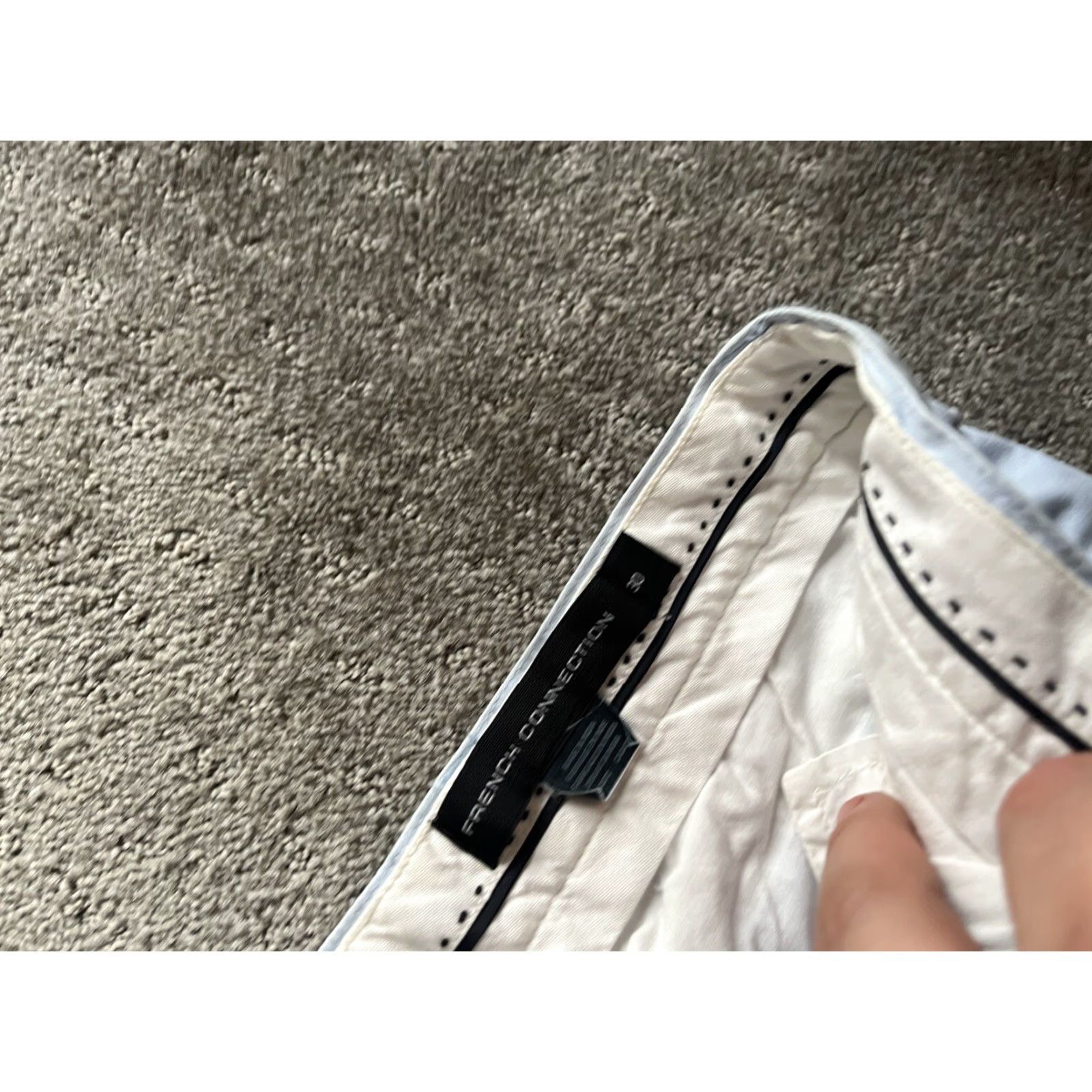 French Connection FRENCH CONNECTION Light Blue PANT CHINO STRETCH MACHINE GUN SZ 30 X 31 Size US 30 / EU 46 - 5 Thumbnail