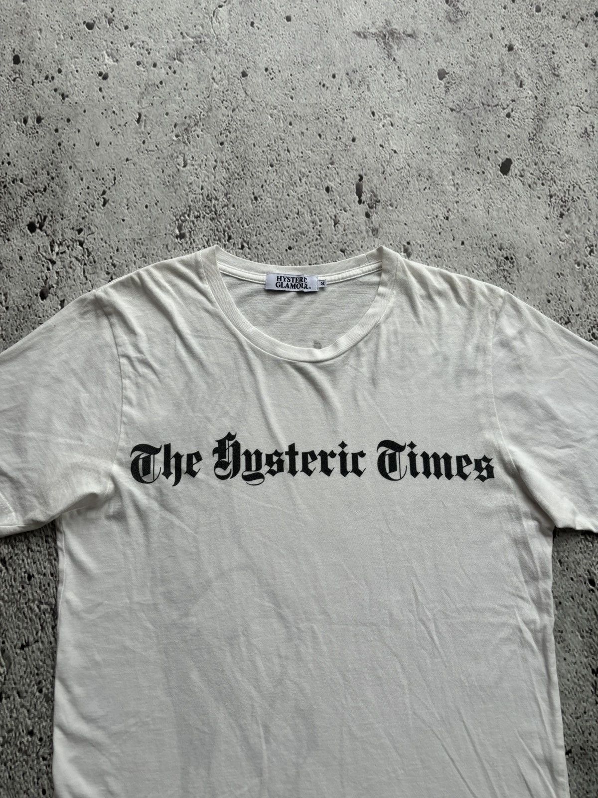 Hysteric Glamour The Hysteric Glamour Times tshirt Size US M / EU 48-50 / 2 - 4 Thumbnail