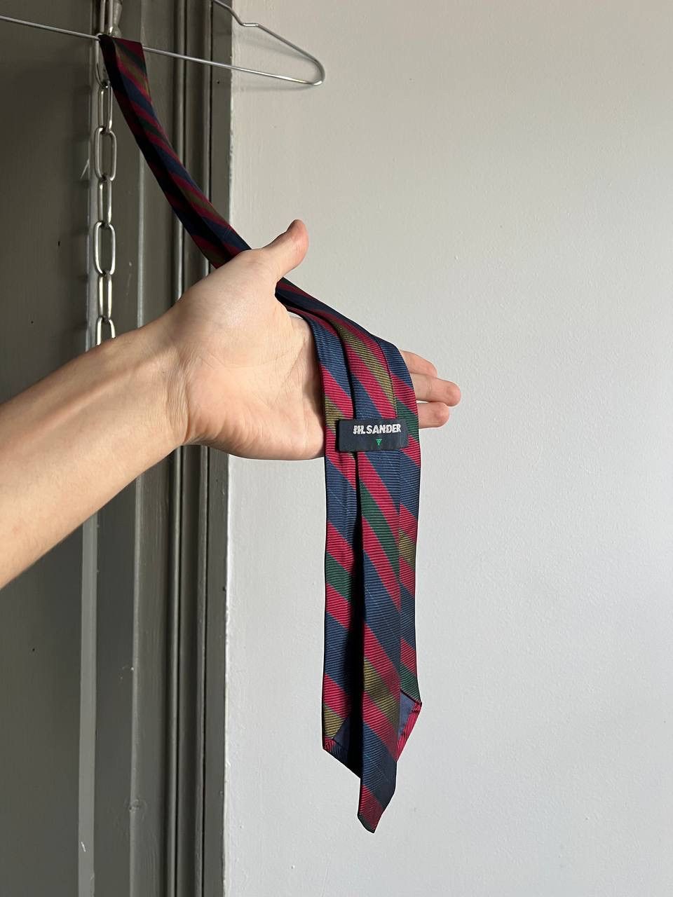 Jil Sander × Vintage Vintage Jil Sander Striped Tie Size ONE SIZE - 6 Thumbnail
