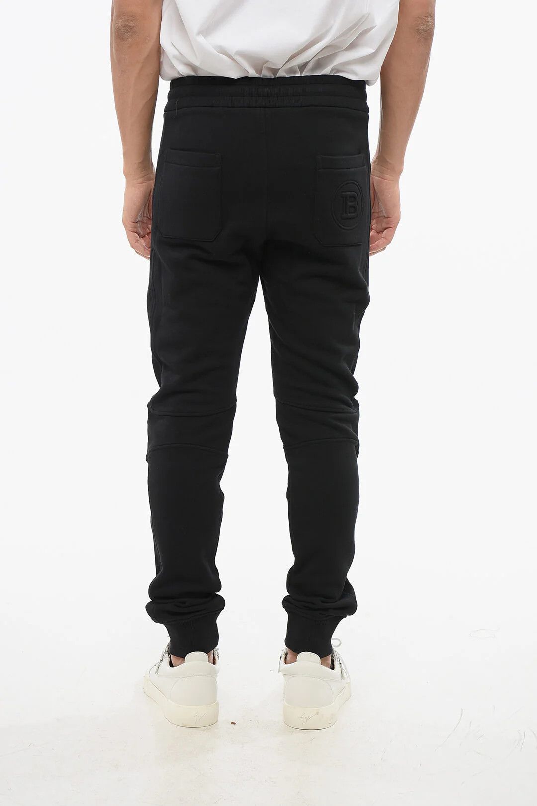 Balmain og1mm0326 Sweatpants & Joggers in Black Size US 32 / EU 48 - 2 Thumbnail