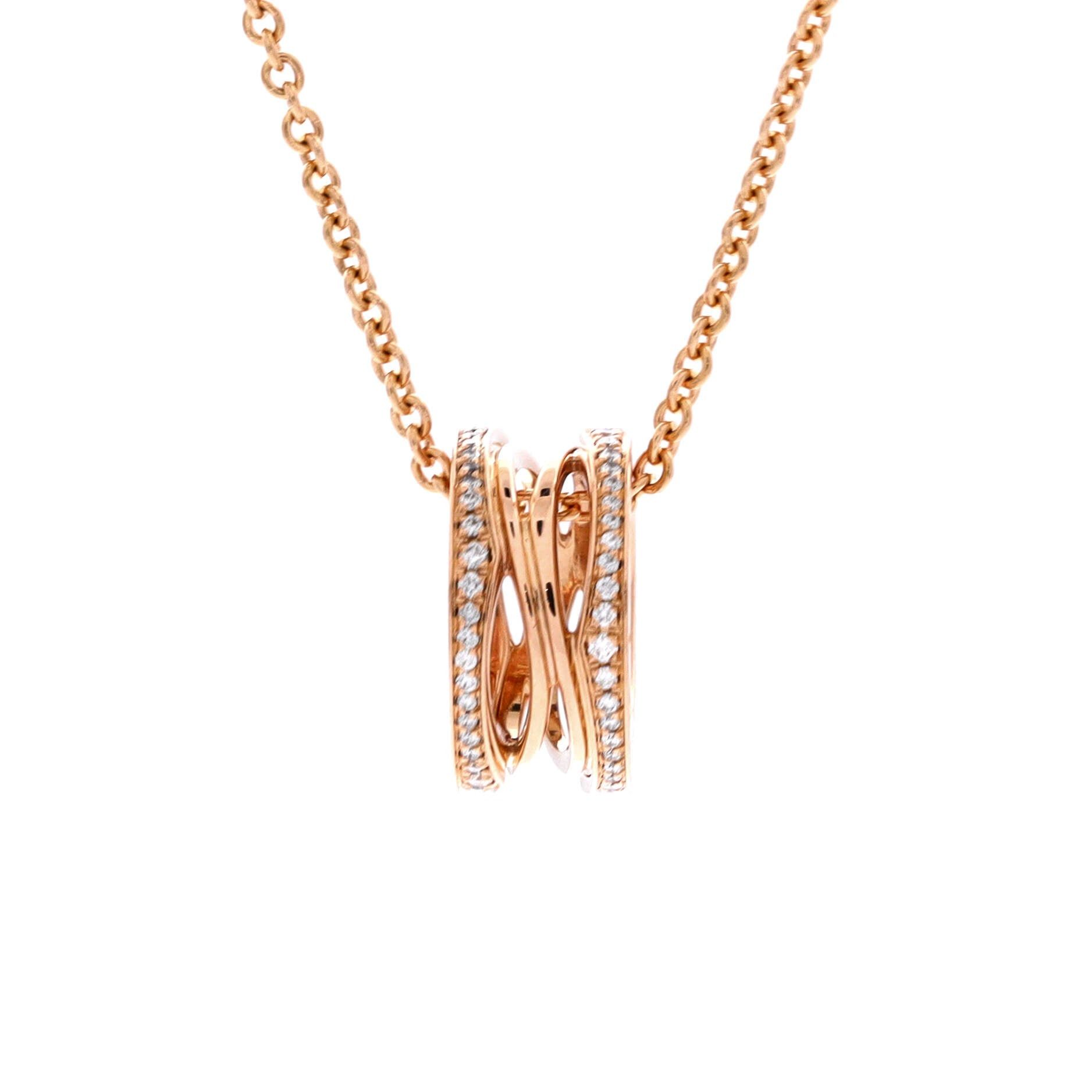 Bvlgari B.Zero1 Open Design Legend Zaha Hadid Pendant Necklace Size ONE SIZE - 1 Thumbnail