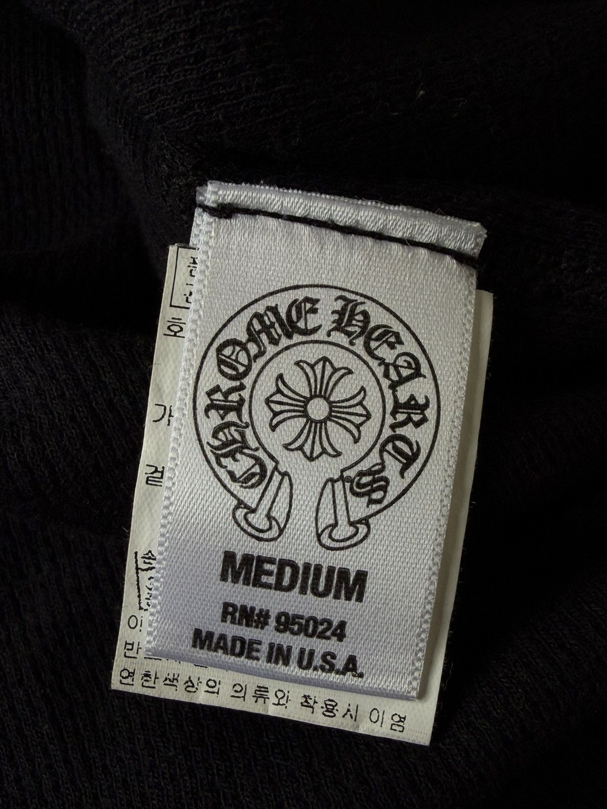 Chrome Hearts Chrome Hearts Cross Scroll Thermal Long Sleeve Size US M / EU 48-50 / 2 - 7 Thumbnail
