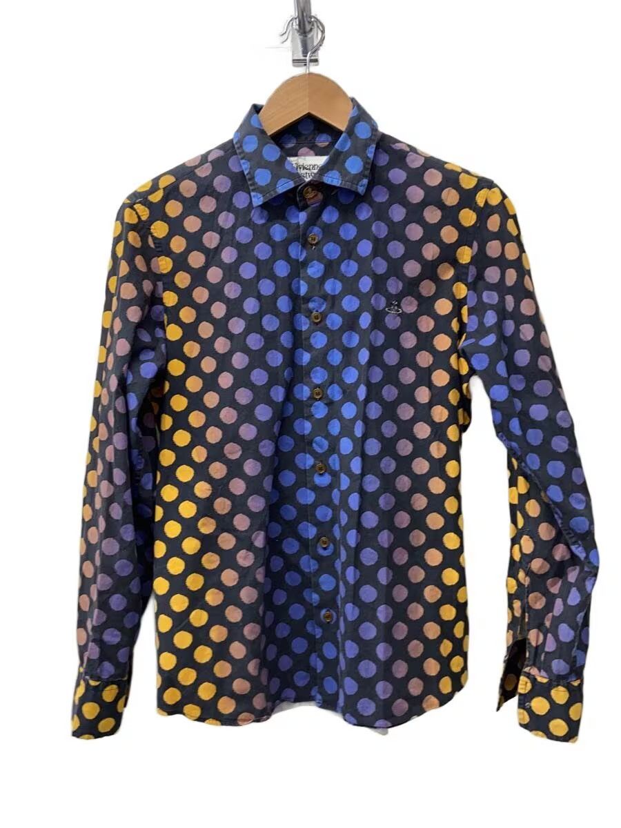 Vivienne Westwood Polka Dot Orb Gradient Button Shirt Size US S / EU 44-46 / 1 - 1 Thumbnail