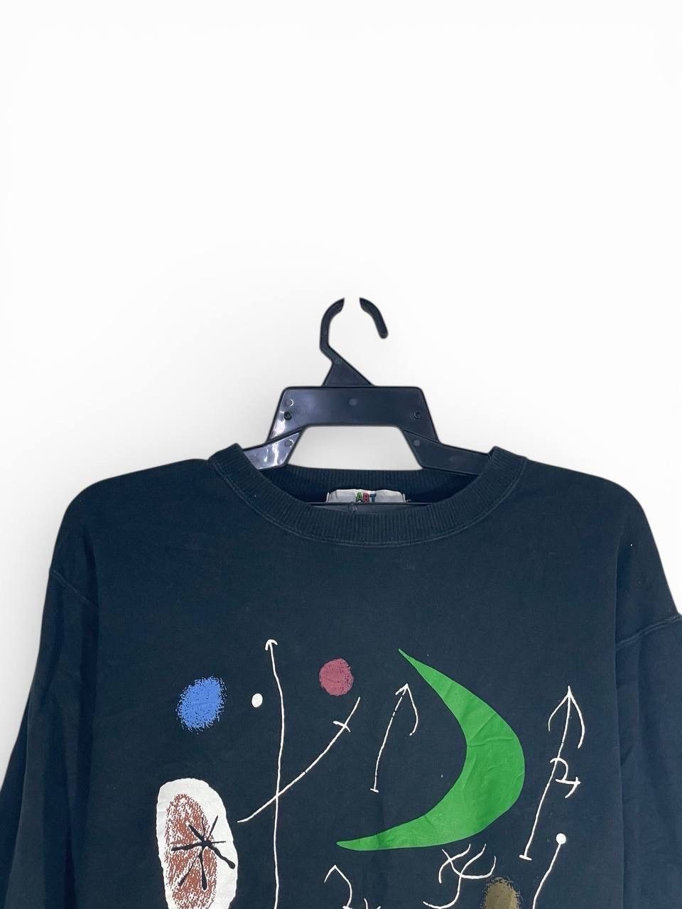 Other Vintage 90s 1997 suc miro art sweatshirt jumper size M Size US M / EU 48-50 / 2 - 2 Thumbnail