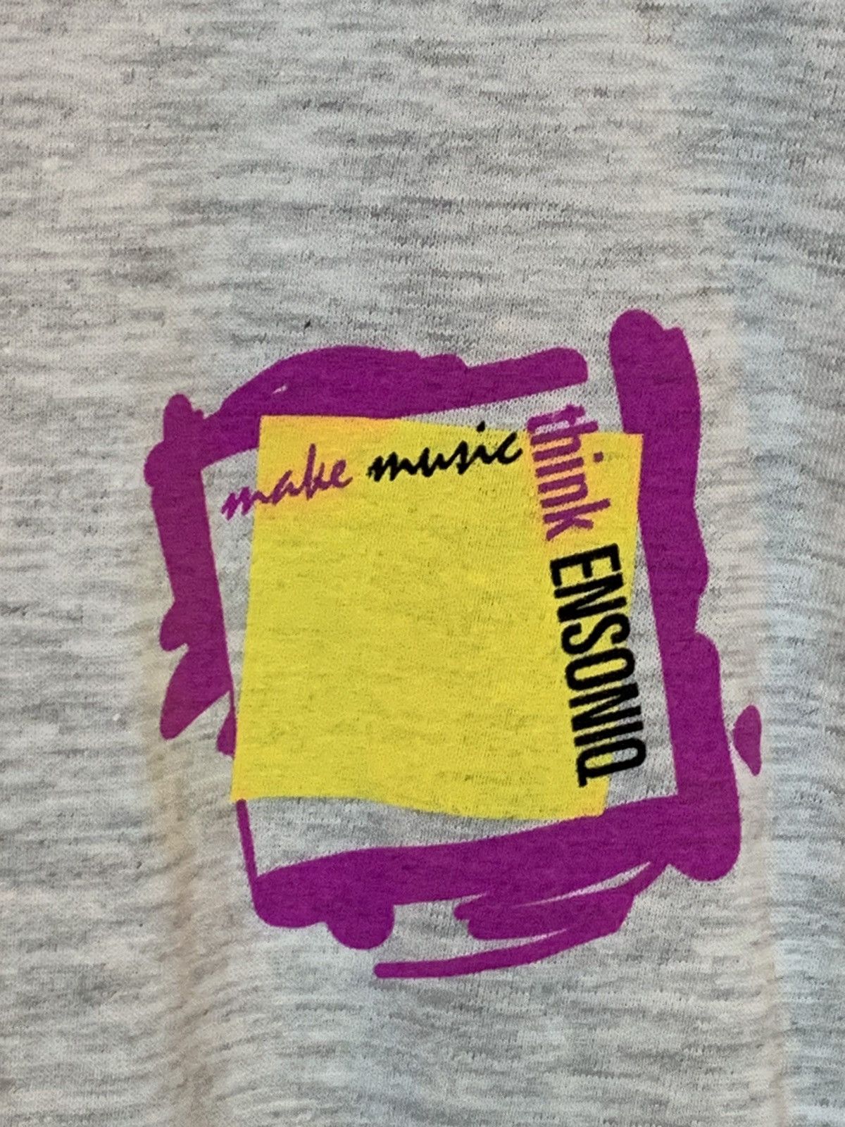 Vintage RARE Vintage 90’s Ensoniq Sampler Synth Keyboard Polo Shirt Size US XL / EU 56 / 4 - 3 Thumbnail