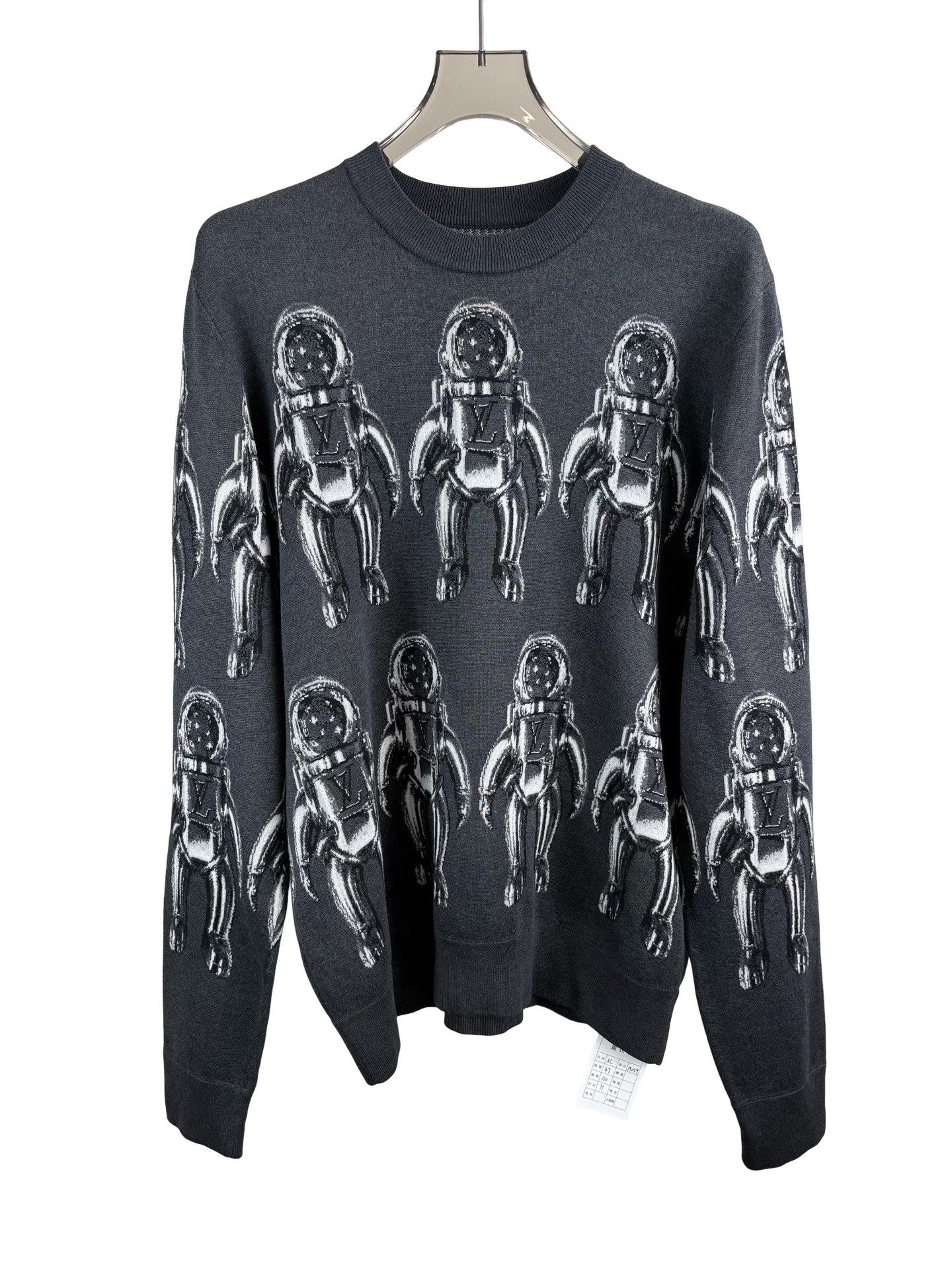 Louis Vuitton Louis Vuitton Astronaut Intarsia Sweater XL Size US XL / EU 56 / 4 - 1 Thumbnail