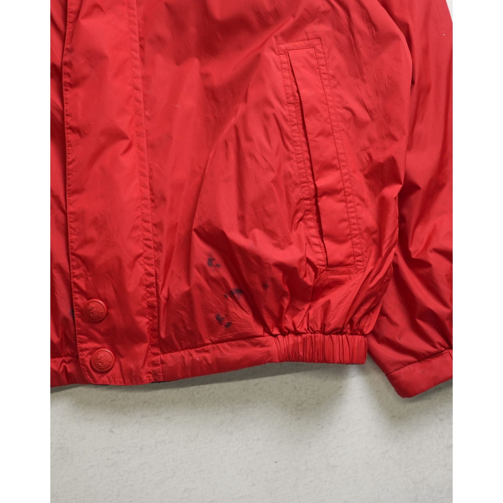 Nautica Vintage 90s Nautica Red Lightweight Jacket - Men's Small Size US S / EU 44-46 / 1 - 4 Thumbnail
