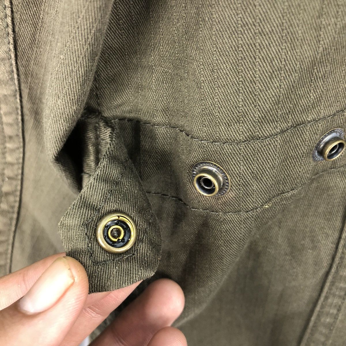 Michel Klein Vintage Michel Klein Army Tactical Jacket Size XS / US 0-2 / IT 36-38 - 9 Thumbnail