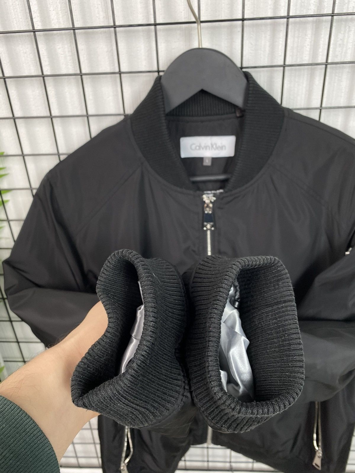 Calvin Klein Calvin Klein Bomber jacket Black Men L size basic Size US L / EU 52-54 / 3 - 10 Thumbnail