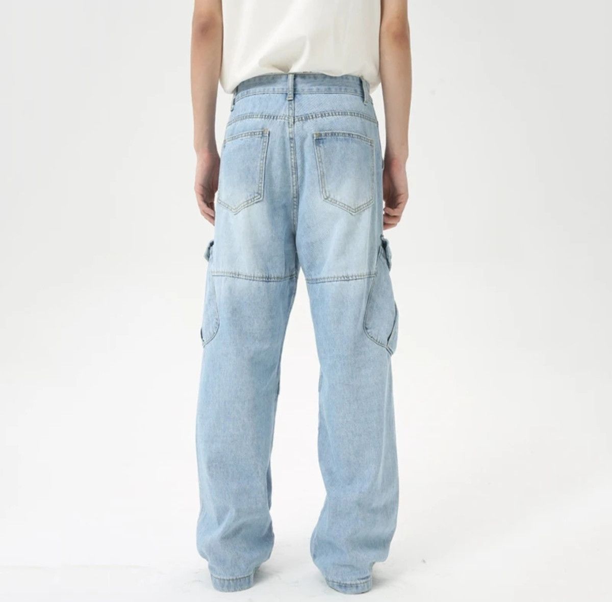 Jean High Street Loose Men's Jeans Size US 31 - 5 Thumbnail