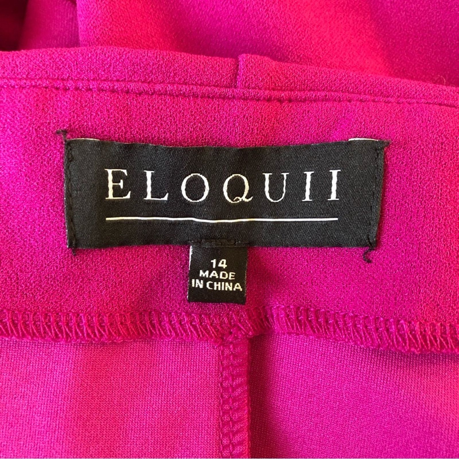 Other Eloquii elegant berry faux sash skirt 14 Size 36" / US 14 / IT 50 - 5 Thumbnail