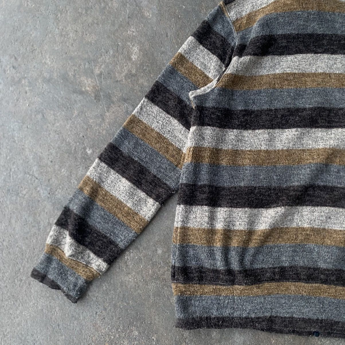 Issey Miyake Issey Miyake Mercibeaucoup Striped Zip Hoodie Jacket Size S / US 4 / IT 40 - 12 Thumbnail