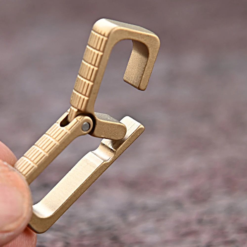 Other Belt Buckle Key Ring EDC Keychain Camping Tool Size ONE SIZE - 4 Thumbnail