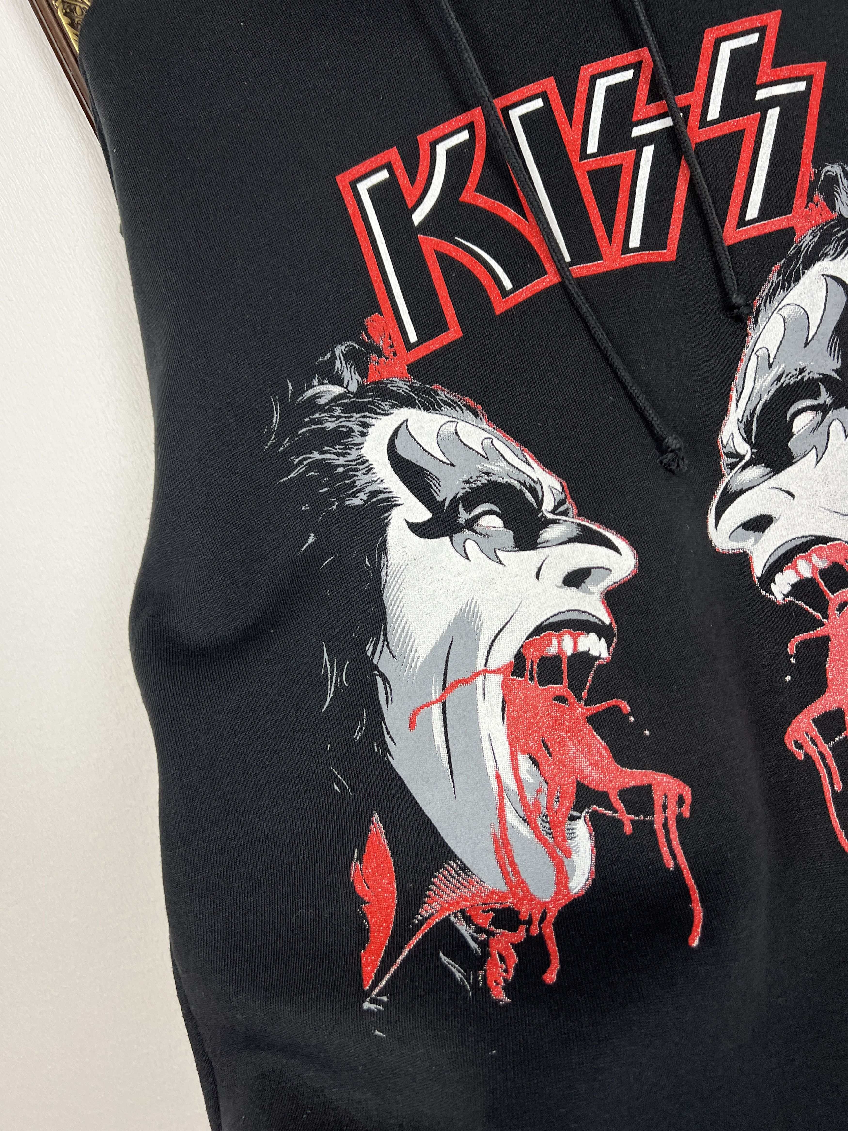 Vintage Vintage Kiss Sonic Boom Hoodie Band Over Print Jacket Size US S / EU 44-46 / 1 - 6 Thumbnail