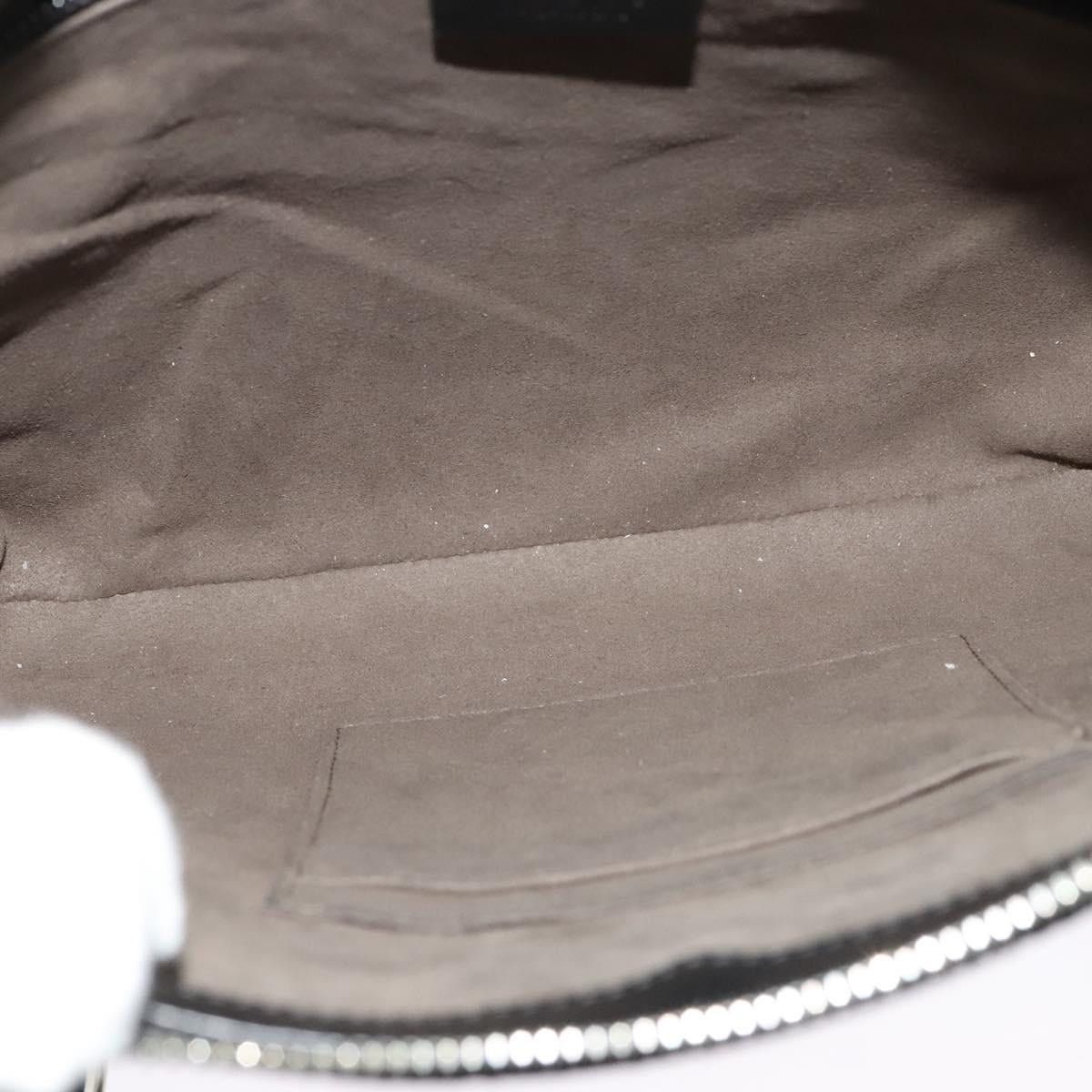 Gucci GUCCI GG Canvas Guccissima Shoulder Bag Leather Silver Black Size ONE SIZE - 17 Thumbnail