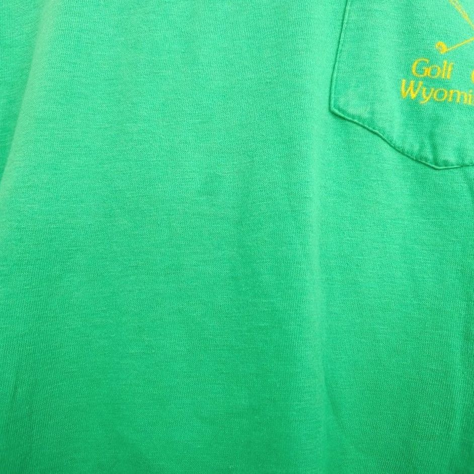 Vintage VINTAGE Meadow Brook Golf Club Polo Shirt Mens Size Medium Green Stedman USA Polo Shirt Golf 80s New England Rhode Island Wyoming Mens Size US M / EU 48-50 / 2 - 4 Thumbnail