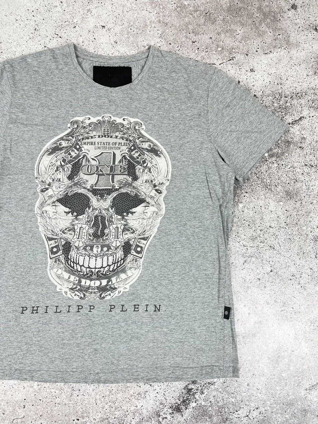 Philipp Plein Philipp Plein Skull Dollars Y2K Hustler T Shirt Size US XL / EU 56 / 4 - 3 Thumbnail