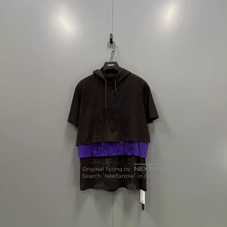 Givenchy Givenchy Patchwork Contrast Color Embroidery Short Sleeve Size US M / EU 48-50 / 2 - 1 Thumbnail