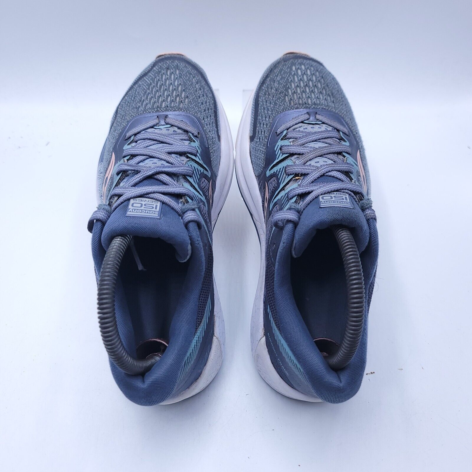 Saucony Saucony Omni ISO 2 Shoe Womens Size 7 S10511-1 Blue Pink Size US 7 / IT 37 - 4 Thumbnail