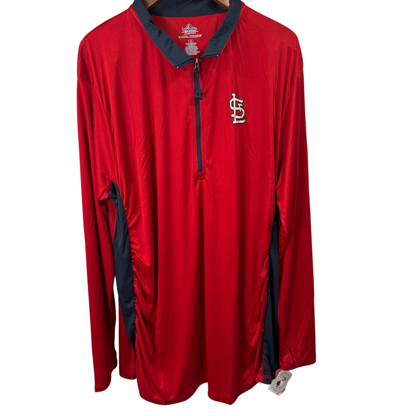 Majestic Majestic MLB Women’s Plus Shirt sz 4X NEW # G642 Size 4XL / US 24-26 - 6 Thumbnail