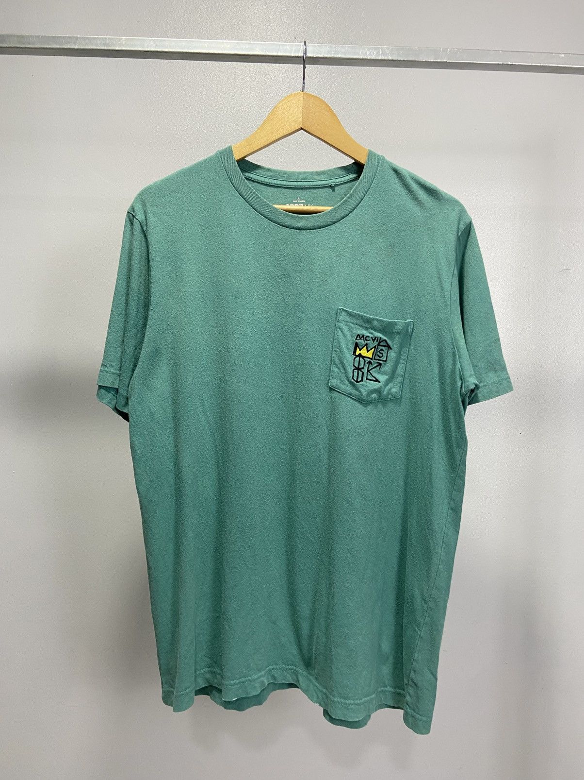 Jean-Michel Basquiat Jean Michel Basquiat embroidery logo pocket tee Size US M / EU 48-50 / 2 - 1 Thumbnail