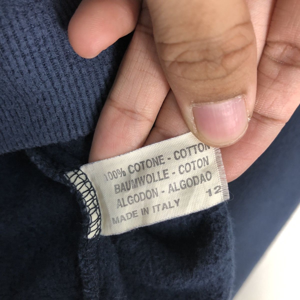 Japanese Brand × Trussardi × Vintage Vintage Trussardi Nice Design Sweatshirt Large Size US M / EU 48-50 / 2 - 12 Thumbnail
