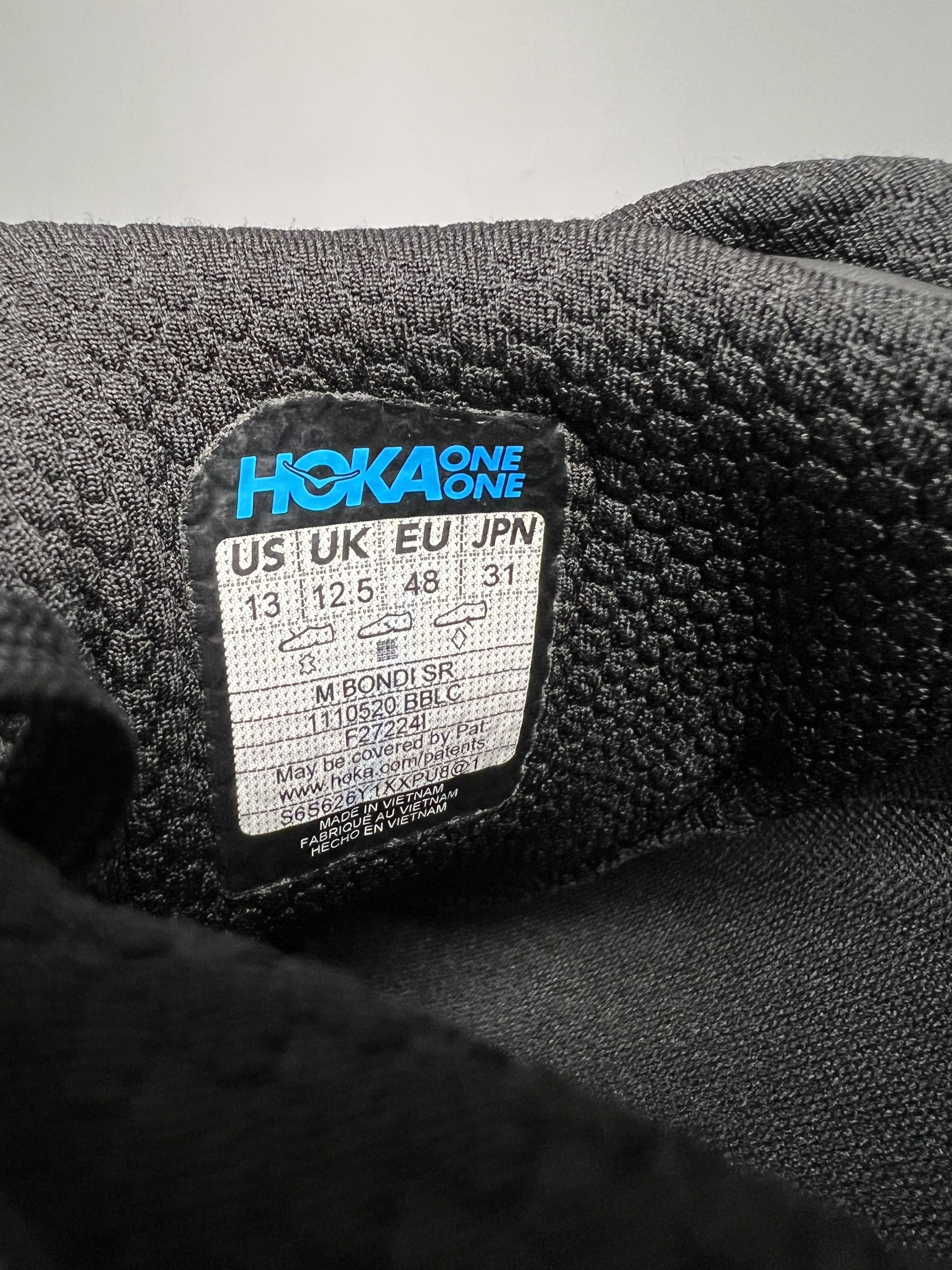 Hoka Hoka One One Bondi SR Running Shoes Slip Resistant Size US 13 / EU 46 - 18 Thumbnail