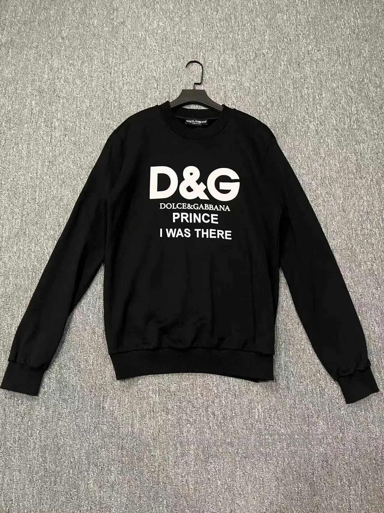 Dolce & Gabbana Dolce&Gabbana Black Logo Sweatshirt. Size US S / EU 44-46 / 1 - 1 Thumbnail