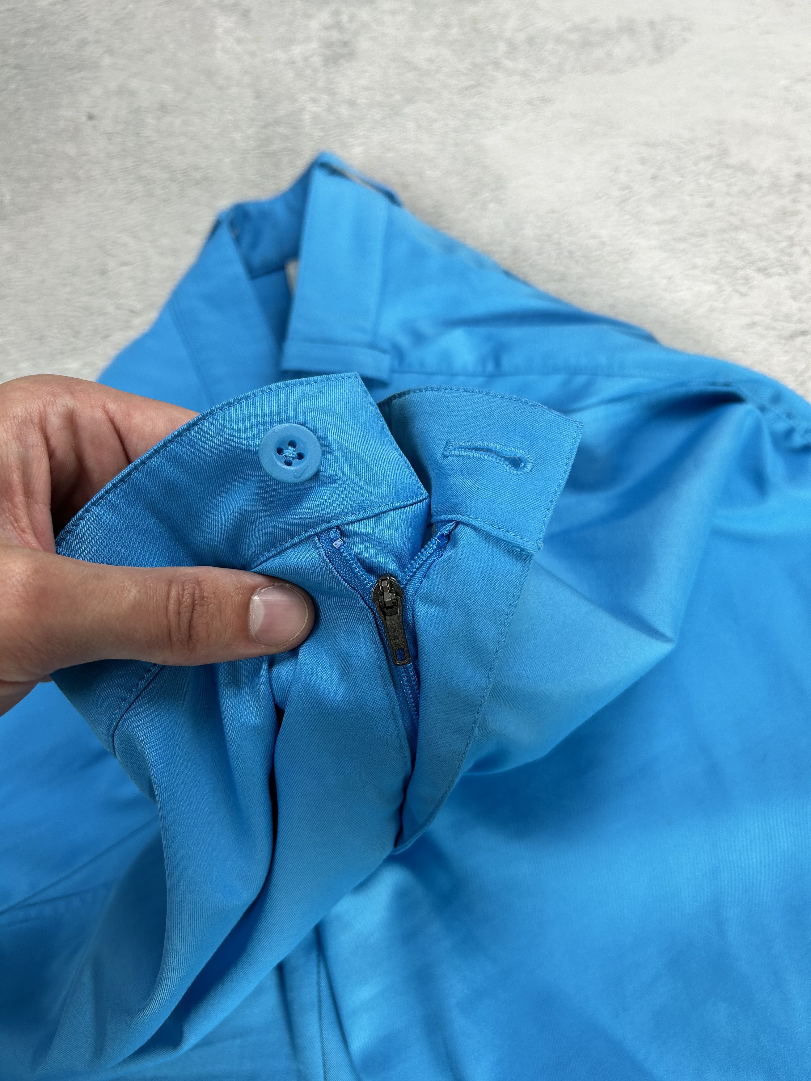 Nike × Nike ACG × Vintage Nike vintage Golf shorts Blue baggy Oldmoney XL size Size US 36 / EU 52 - 5 Thumbnail