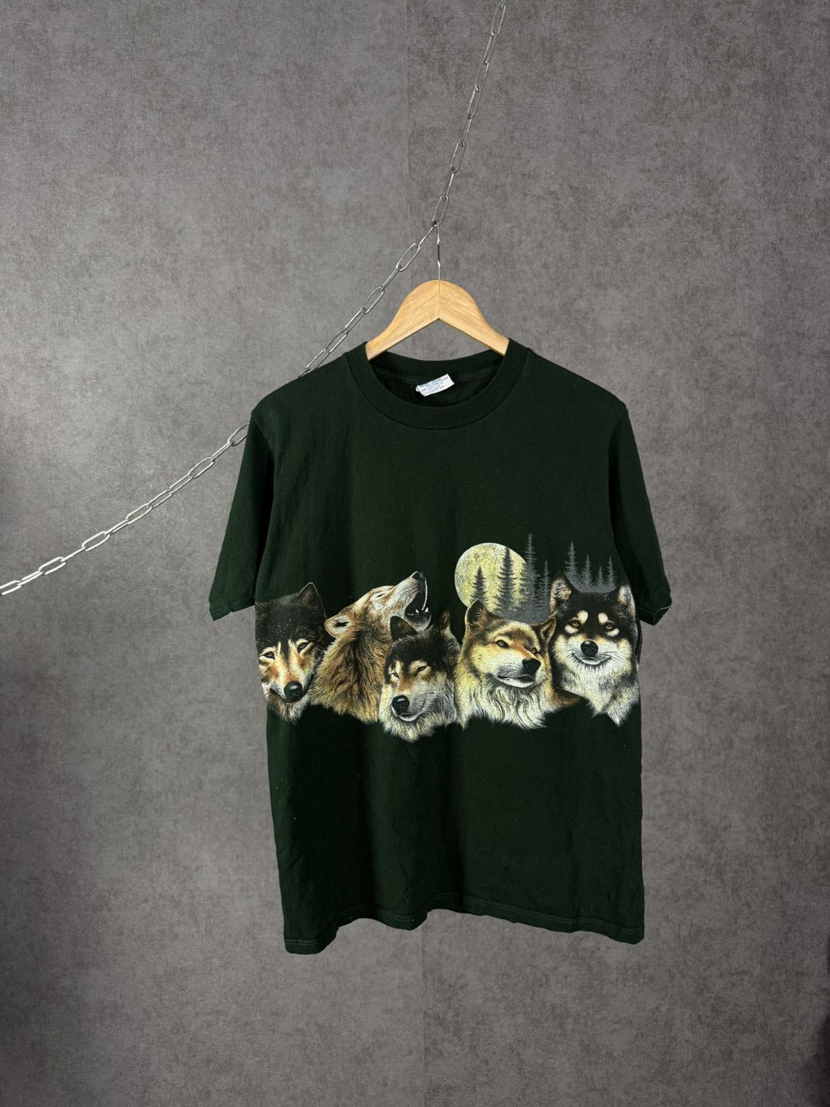 Vintage Wolf vintage animal tee Size US M / EU 48-50 / 2 - 1 Thumbnail