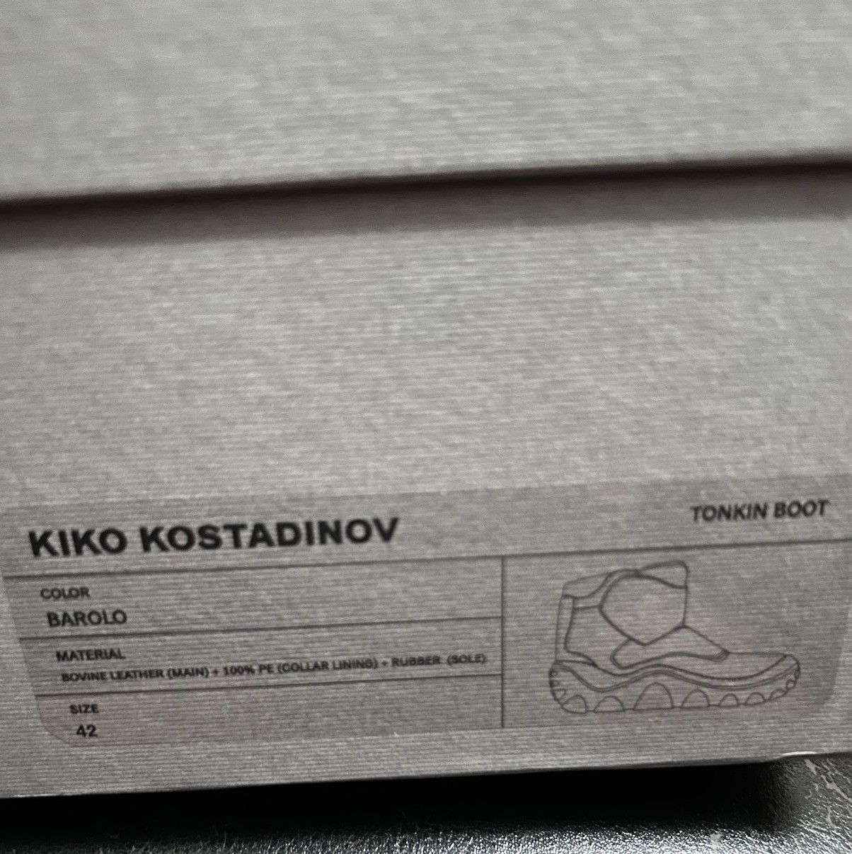 Kiko Kostadinov Kiko Kostadinov Burgundy Tonkin Boots Size US 9 / EU 42 - 6 Thumbnail