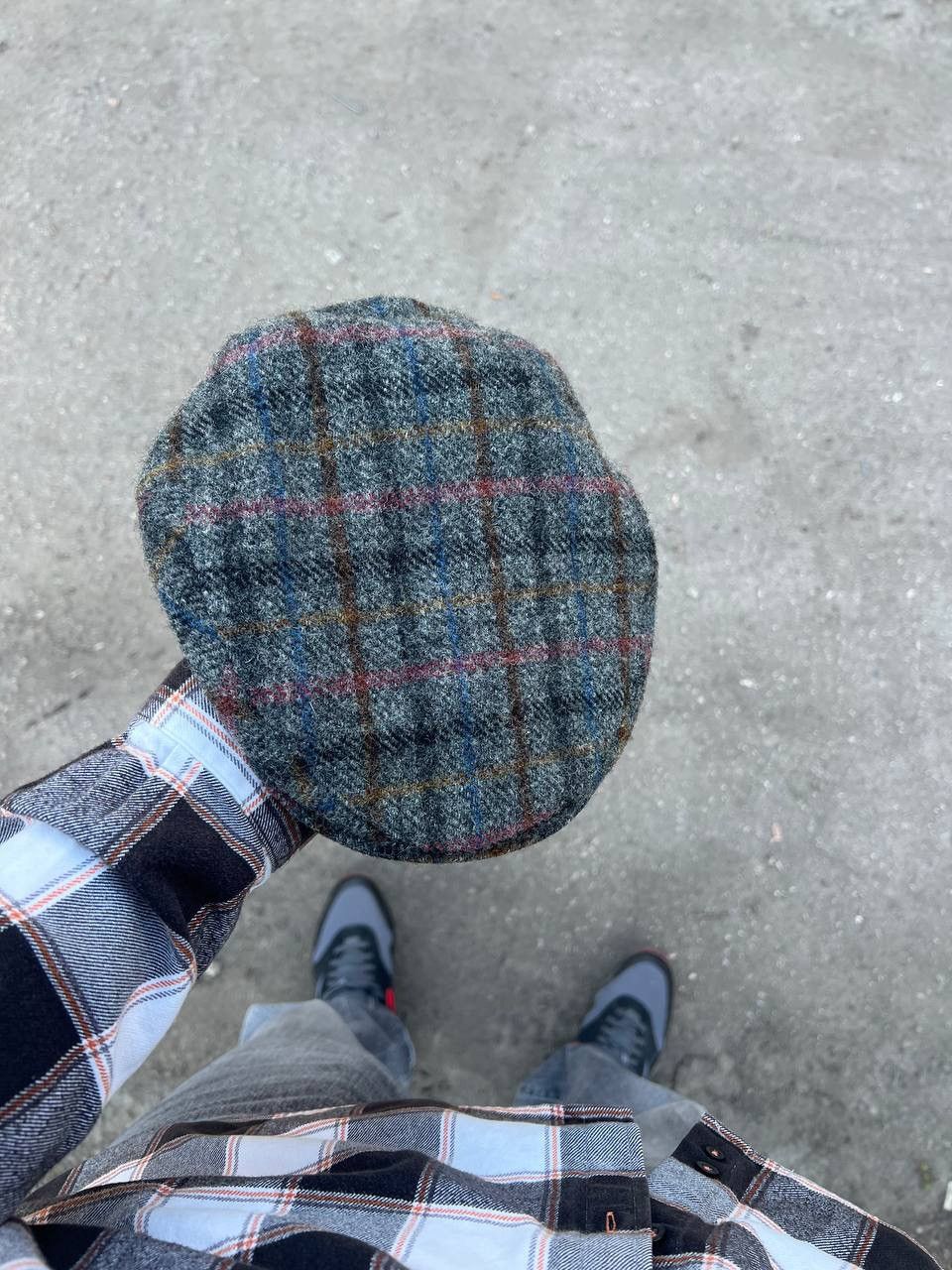 Harris Tweed × Vintage VERY RARE HARRIS TWEED CLASSIC ENGLAND STYLE CAP CASUAL 90s Size ONE SIZE - 2 Thumbnail