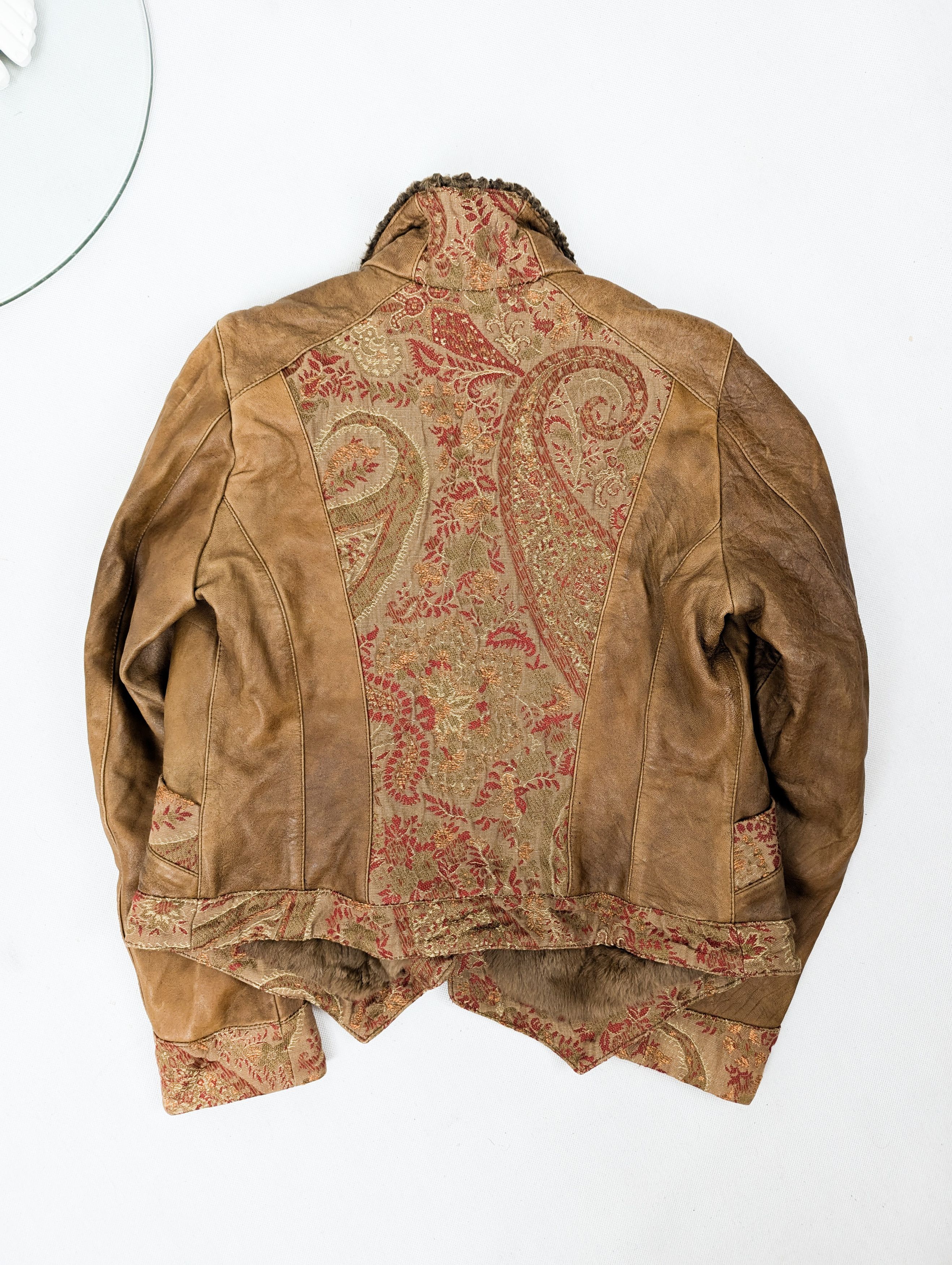 Etro Etro leather jacket with lapin inside Size M / US 6-8 / IT 42-44 - 4 Thumbnail