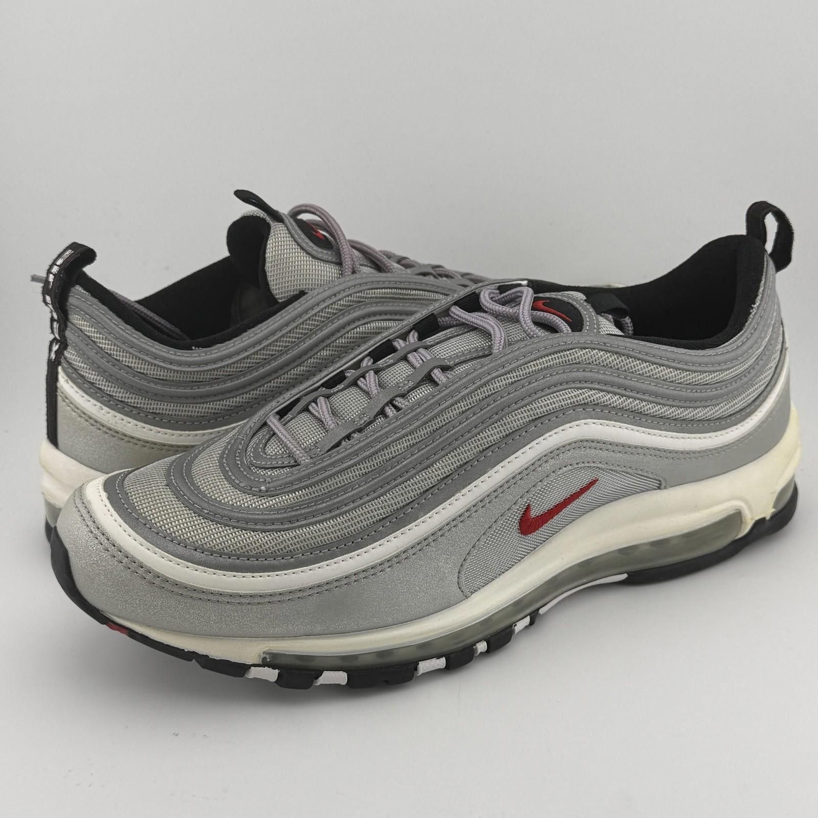 Nike Nike Air Max 97 Silver Bullet 11.5 New D7295 Size US 11.5 / EU 44-45 - 1 Thumbnail