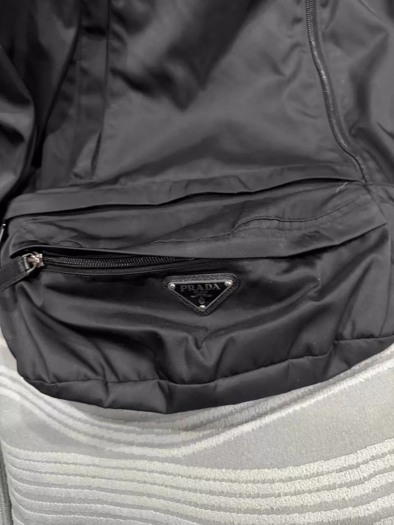 Prada Prada Nylon Jacket w/ Pouch & Belt 38 Size XS / US 0-2 / IT 36-38 - 3 Thumbnail