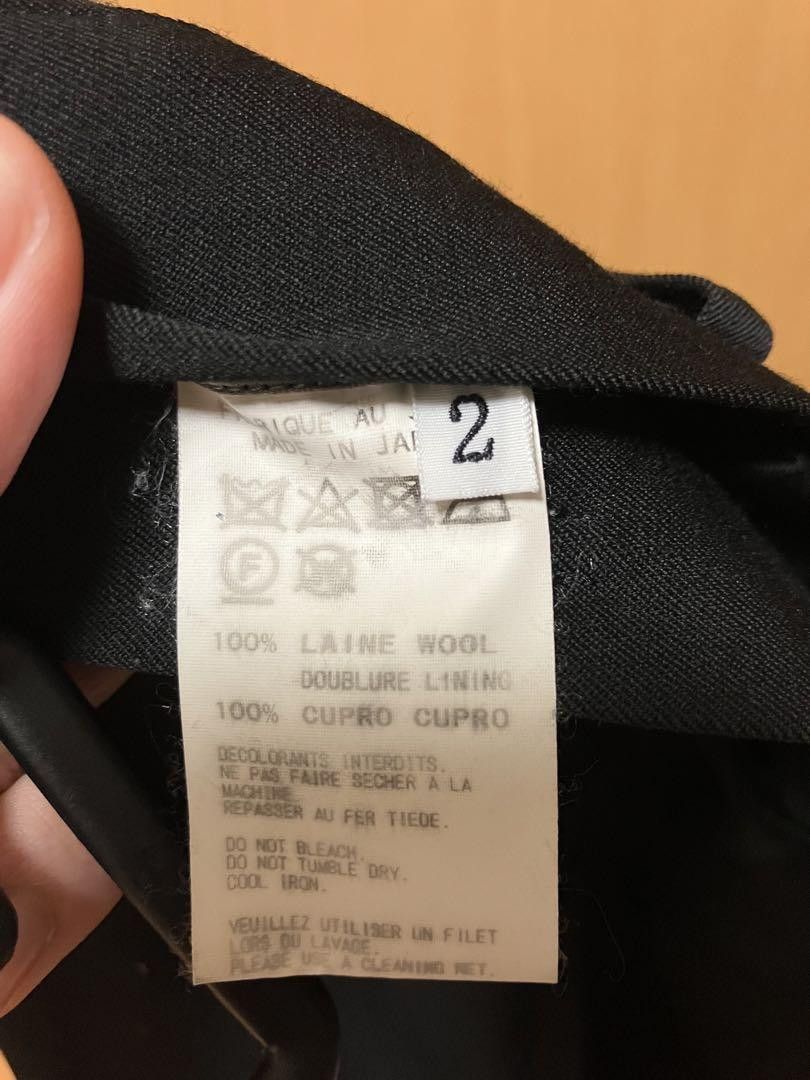 Yohji Yamamoto yohji yamamoto 17ss wool slacks Size US 31 - 6 Thumbnail