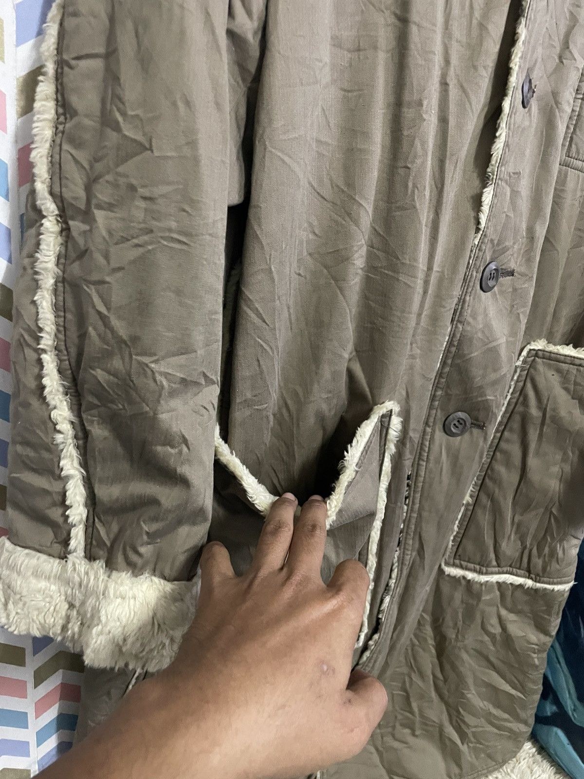 Issey Miyake Hai sporting Gear Issey Miyake Lining Sherpa Size US M / EU 48-50 / 2 - 6 Thumbnail