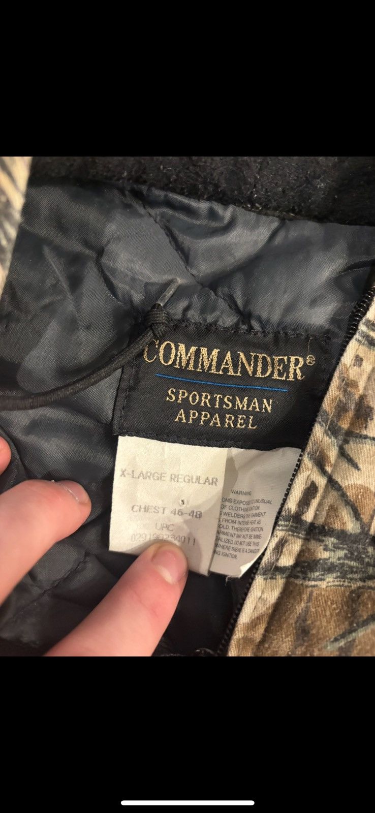 Other Vintage Commander camo jacket Size US XL / EU 56 / 4 - 3 Thumbnail