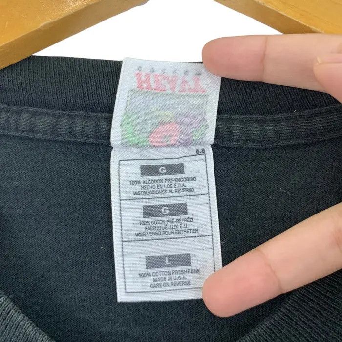 Fruit Of The Loom Vintage BOUNTY HUNTER Hikaru Iwanaga Star Tee Shirt Size US L / EU 52-54 / 3 - 7 Thumbnail