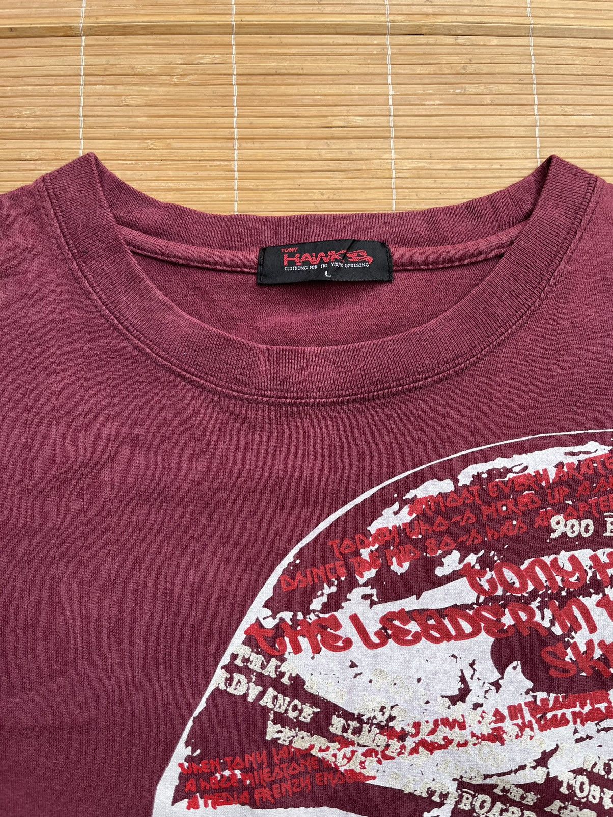 Tony Hawk Vintage tony hawk skateboard long sleeve Size US L / EU 52-54 / 3 - 4 Thumbnail