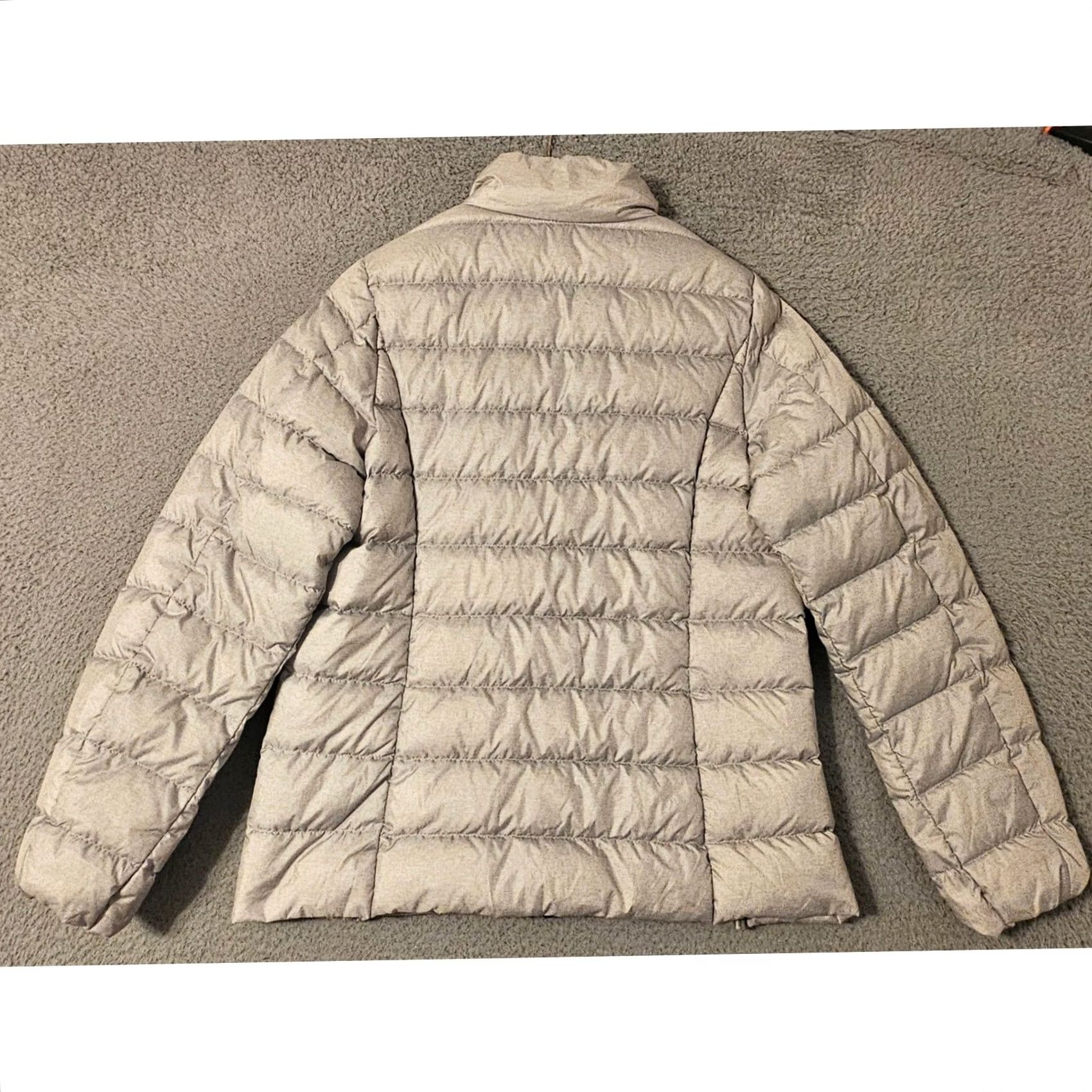 Eddie Bauer Eddie Bauer Jacket Womens M Gray EB650 Down Puffer Full Zip Quilted Coat Size M / US 6-8 / IT 42-44 - 2 Thumbnail