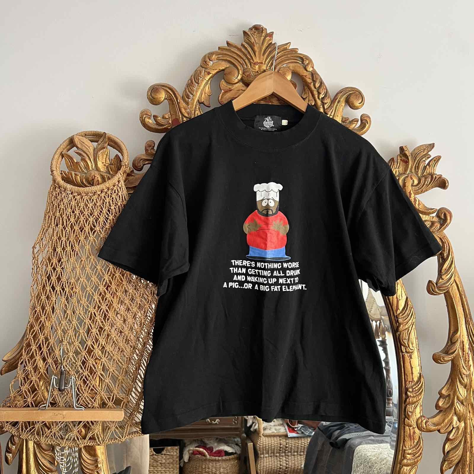 Vintage 2001 South Park Comedy Central Mesh T Shirt Size US L / EU 52-54 / 3 - 1 Thumbnail