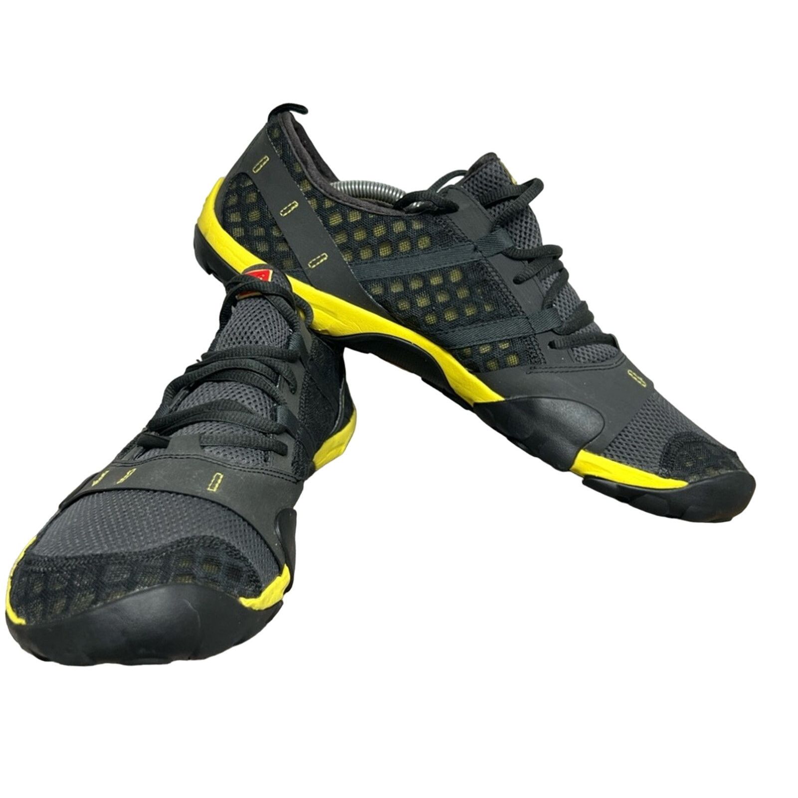 New Balance New Balance Minimus Black /Yellow Trail Running Shoes NICE Size US 14 / EU 47 - 2 Thumbnail