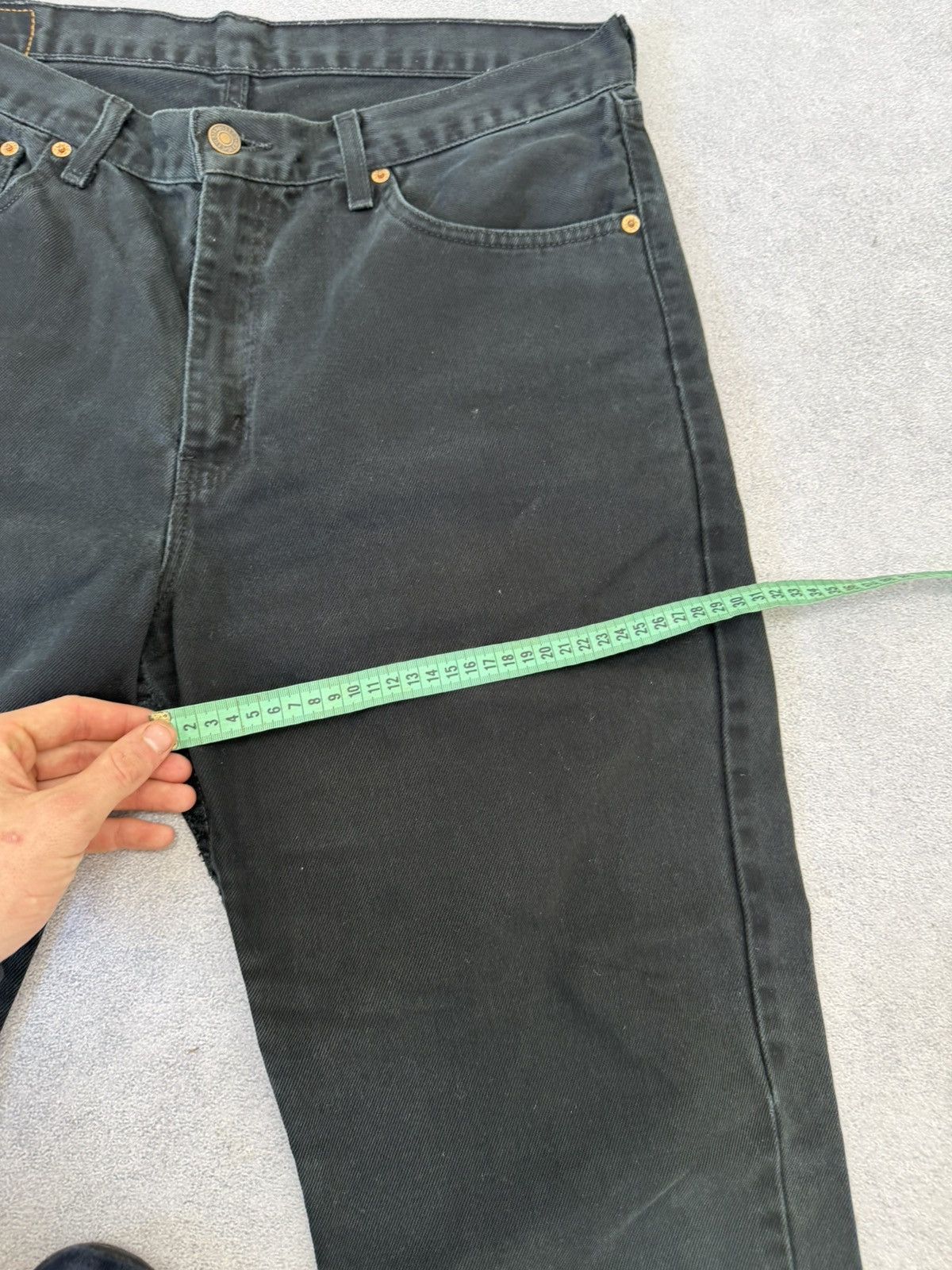 Hedi Slimane 00s Diesel Hedi Slimane Dior Style Washed Denim Jeans Size US 36 / EU 52 - 15 Thumbnail