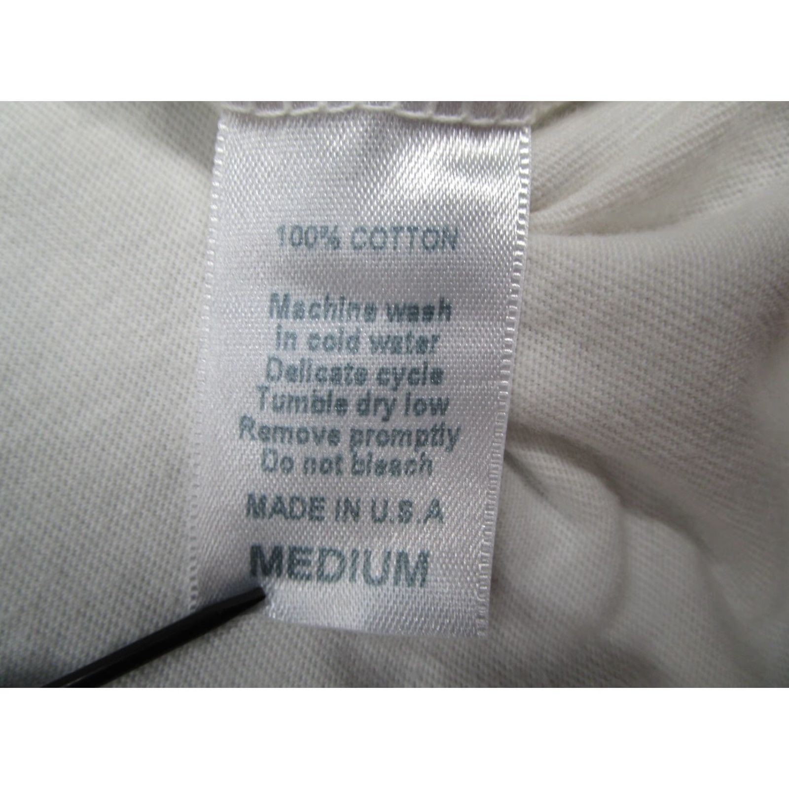 Vintage Rokit Shirt Mens Medium White Milk Honey Short Sleeve Crew Neck Made in USA Size US M / EU 48-50 / 2 - 4 Thumbnail
